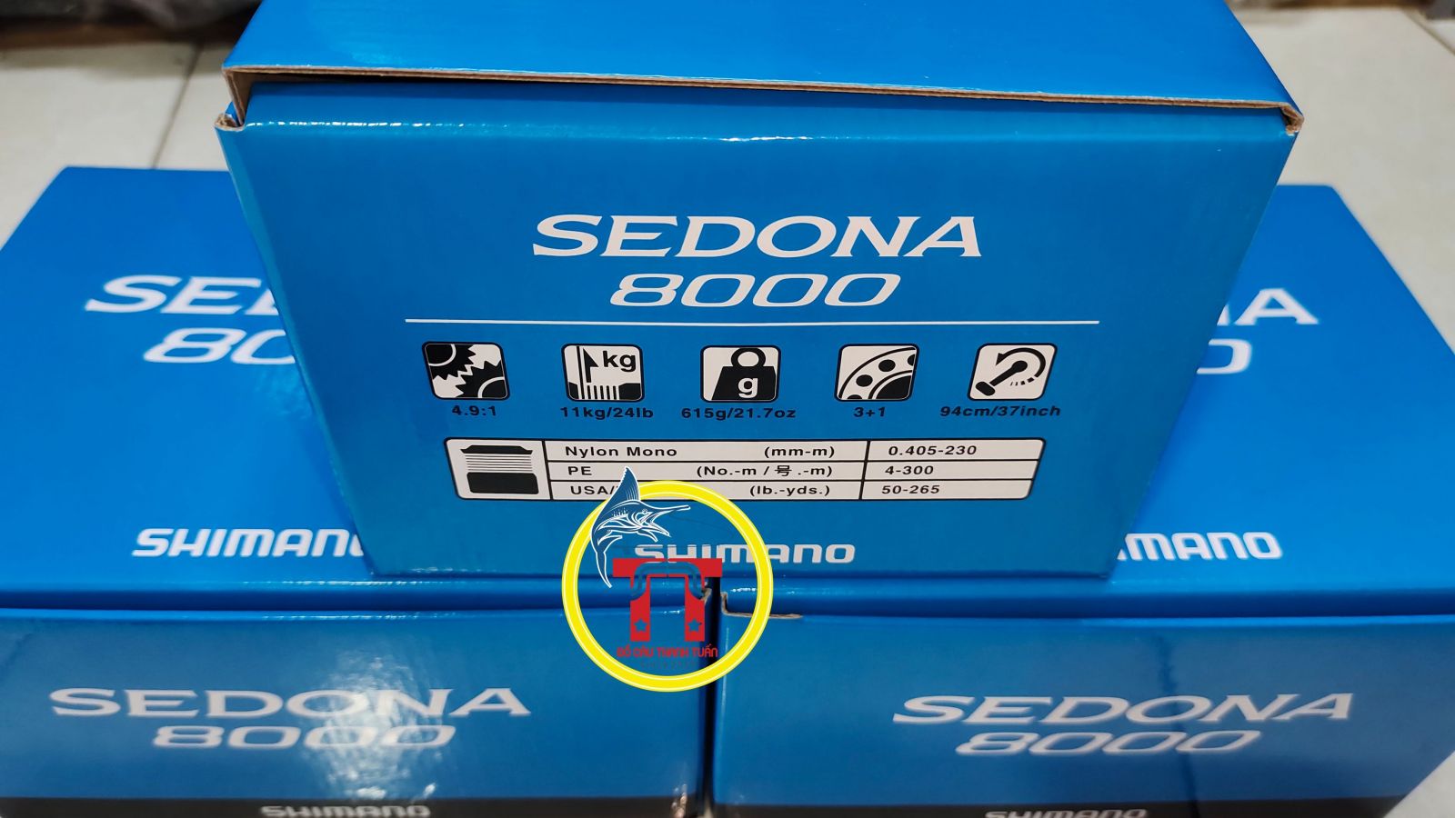 Máy Câu Shimano Sedona C2000S - 8000 Chính Hãng