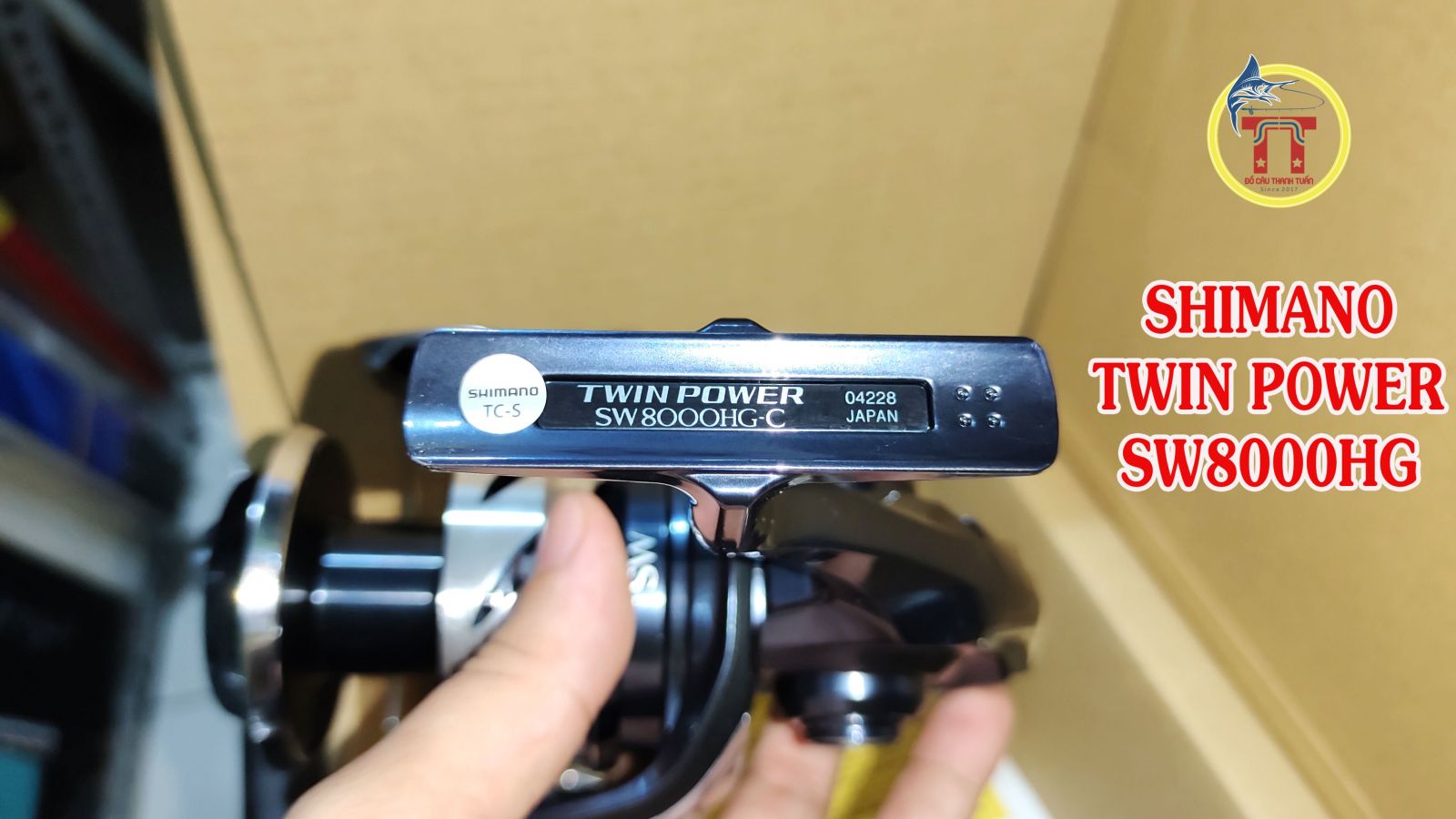 Máy Câu Shimano Twin Power 2021 SW8000HG