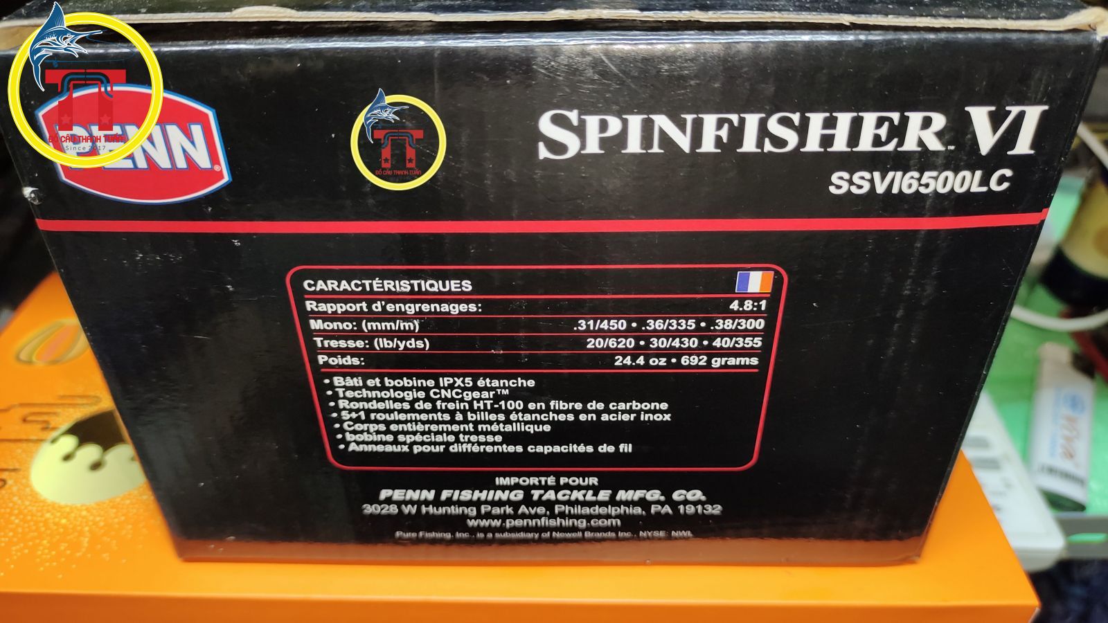 spinfisher vi6500lc