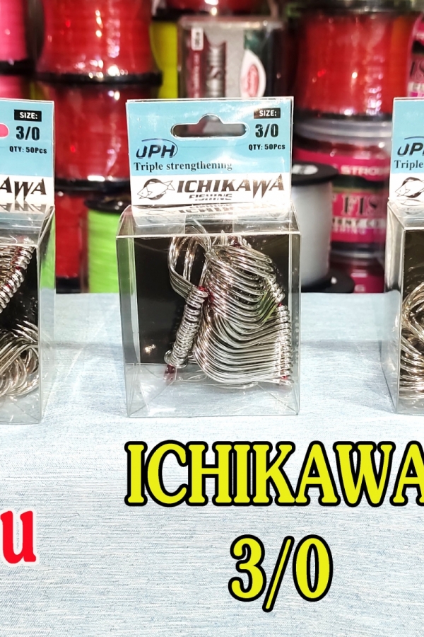 Lưỡi Câu Cá Ichikawa Chính Hãng Bén Không Rỉ Sét