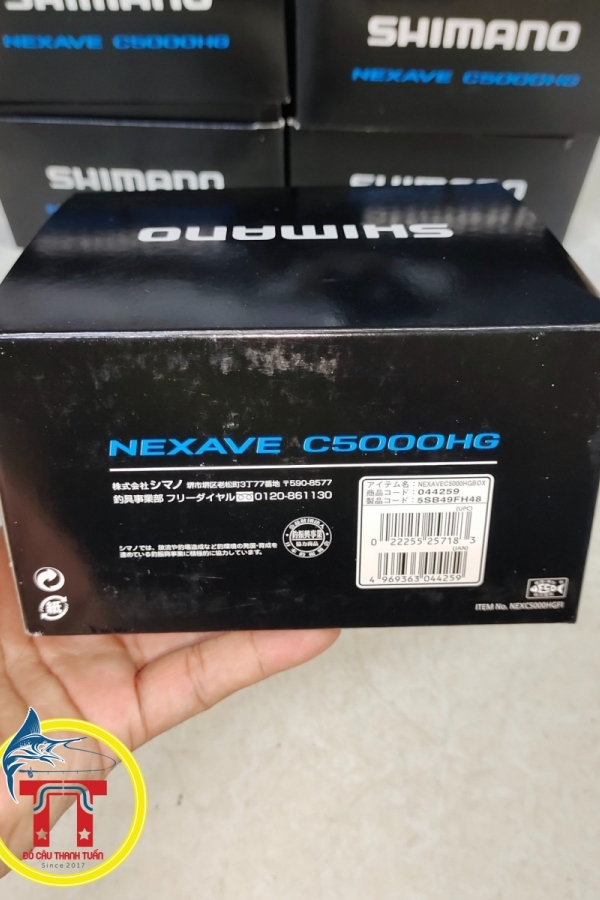Máy câu shimano NAXAVE C5000HG chính hãng